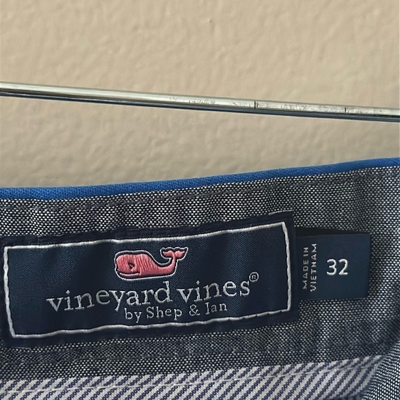 Vineyard Vines Mens Breaker Shorts Pineapple Regatta Blue Sz 32 Preppy Summer - Picture 6 of 9